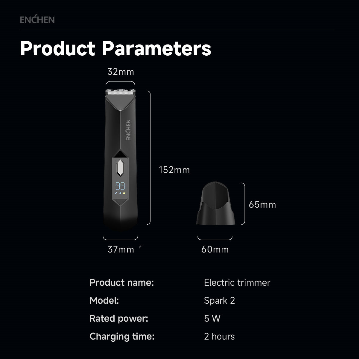 US Local Spark-2 Body Hair Shear