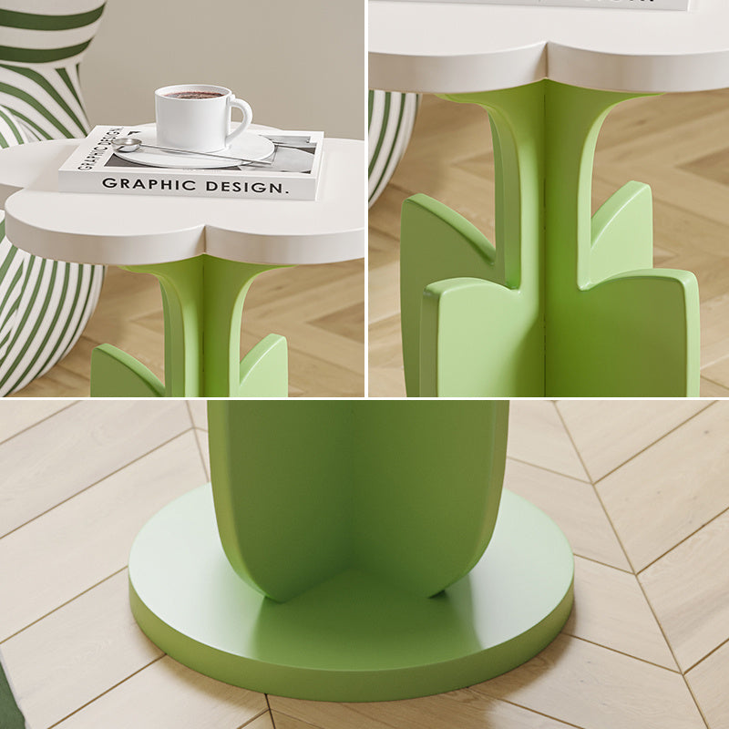 Small Fresh Cream Style Decorative Coffee Table Landing