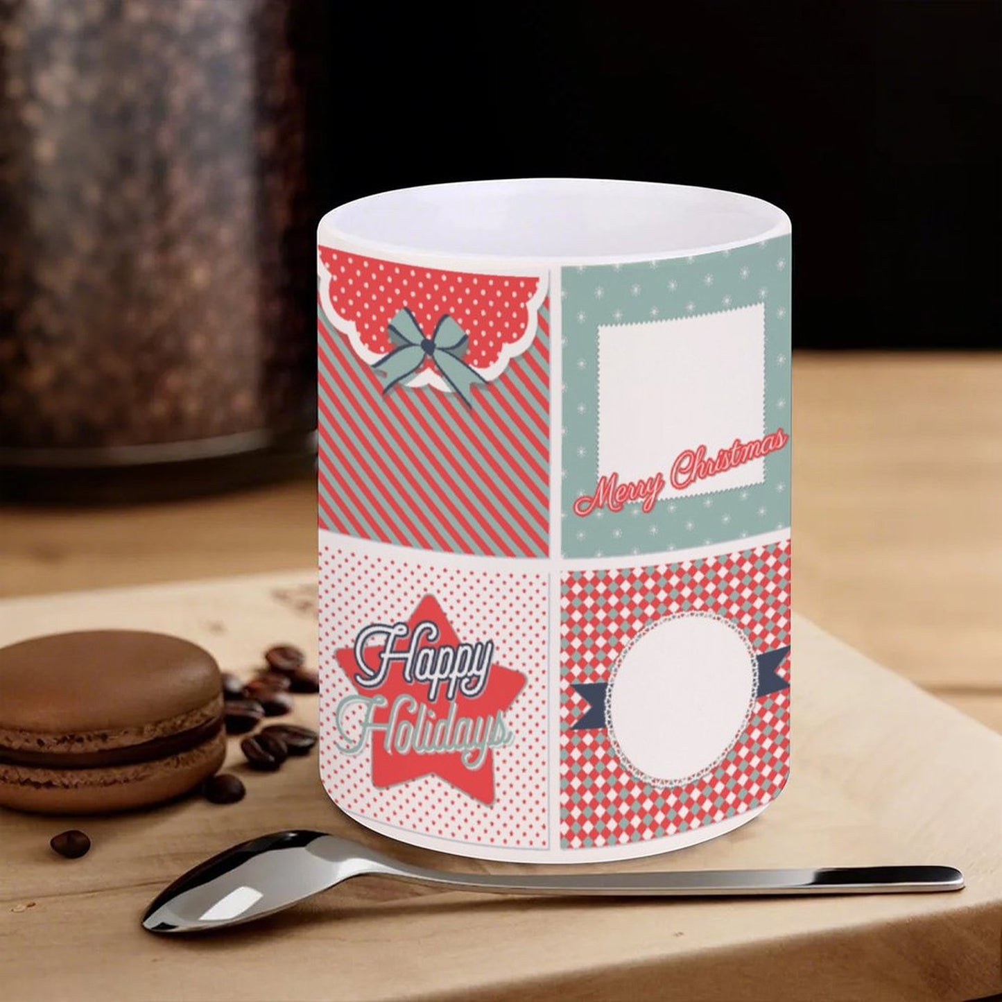 POD US Local White mug with full print, Christmas 0033