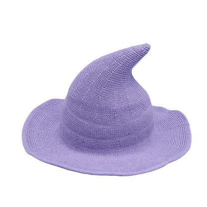 US Local European And American Halloween Wool Wizard Hat