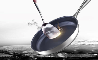 US Local Titanium Alloy Stainless Steel 10-inch PFAS-Free PFOA-Free Non-Stick Pan Dishwasher-Safe Oven-Safe Suitable For All Stovetop Cookware