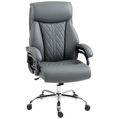 UK Local Spring Padded Faux Leather Office Chair