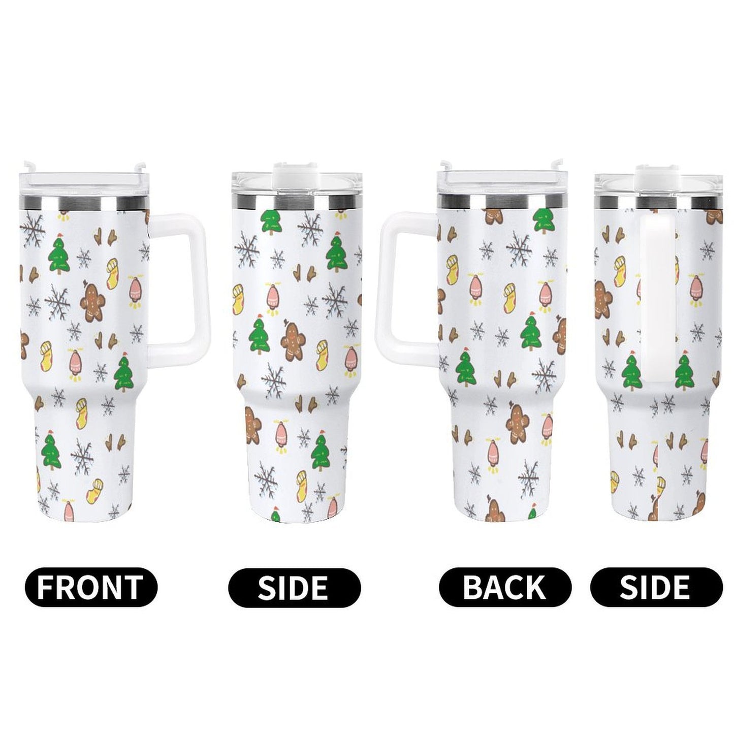 POD US Local Tumbler 40 oz Large Capacity Car Cup Christmas