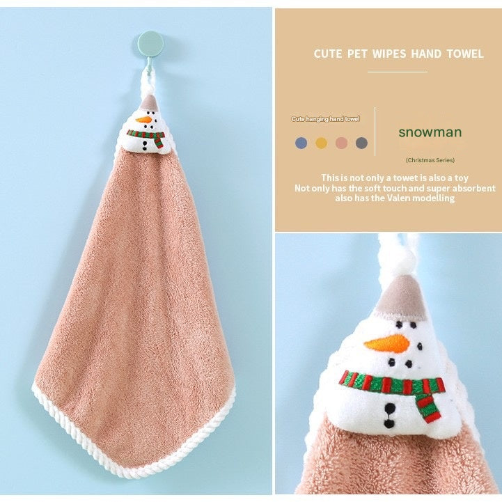 US Local Christmas Theme Hand Towel--1pcs