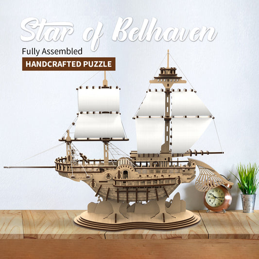 US Local Home Fashion Simple Belhaven Star Puzzle Toys