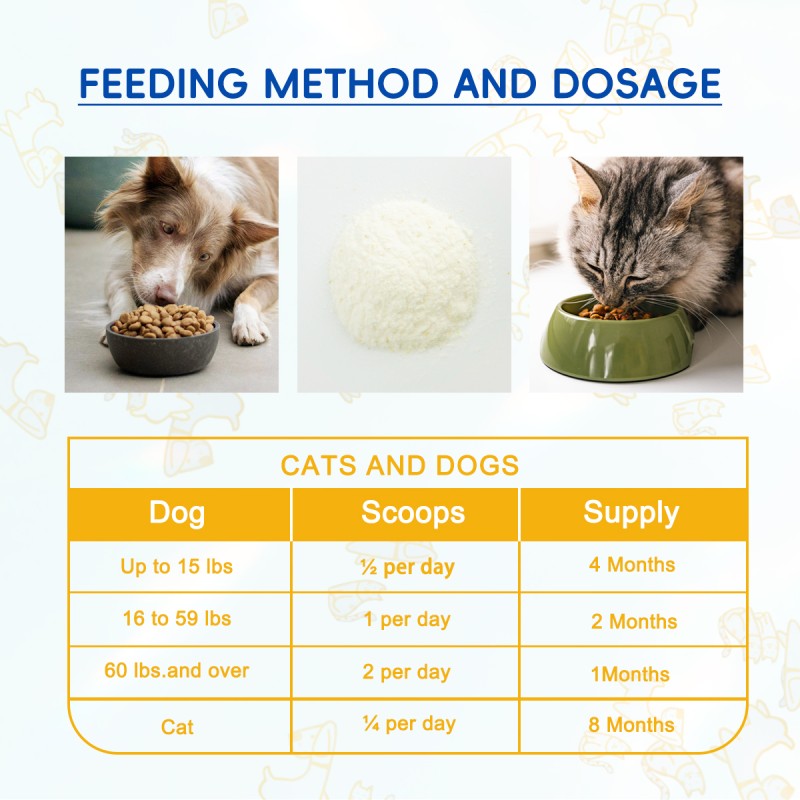 US Local Bark And Meow Probiotics For Dogs & Cats 7 Tailored Strains Prebiotics, Pumpkin & Carrot 5 Billion CFU Scoop Human-Grade, Non-GMO, Vet-Approved, Made In USA, Gut & Immune Support