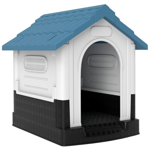 UK Local PawHut Outside Dog Kennel House, For Miniature Dogs, 64.5 X 57 X 66cm