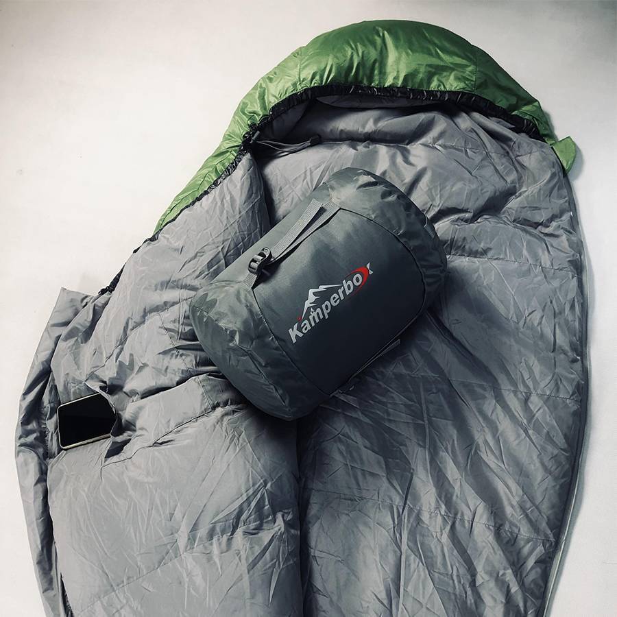 US Local Kamperbox Ultra Light Down Sleeping Bag Winter Sleeping Bag Camping Lightweight