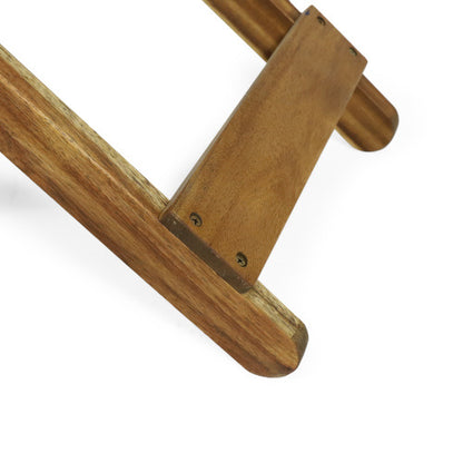 US Local Outdoor Folding Wooden Edge Table