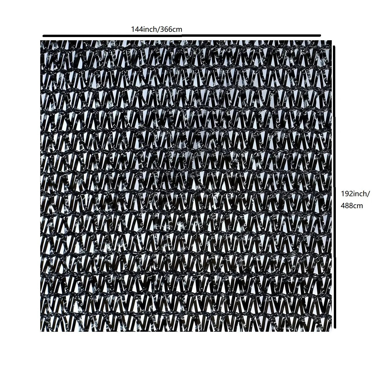 US Local Sunblock Shade Cloth With Grommets Black For Plant Cover Greenhouse Barn Kennel Pool Pergola