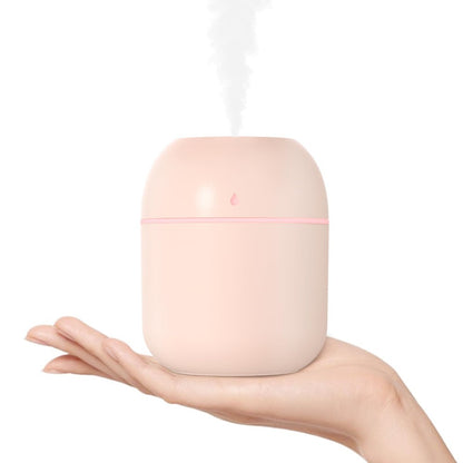 US Local Portable Mini Humidifier 220ml Small Cool Mist Humidifier USB Personal Desktop Humidifier For Bedroom Travel Office Home