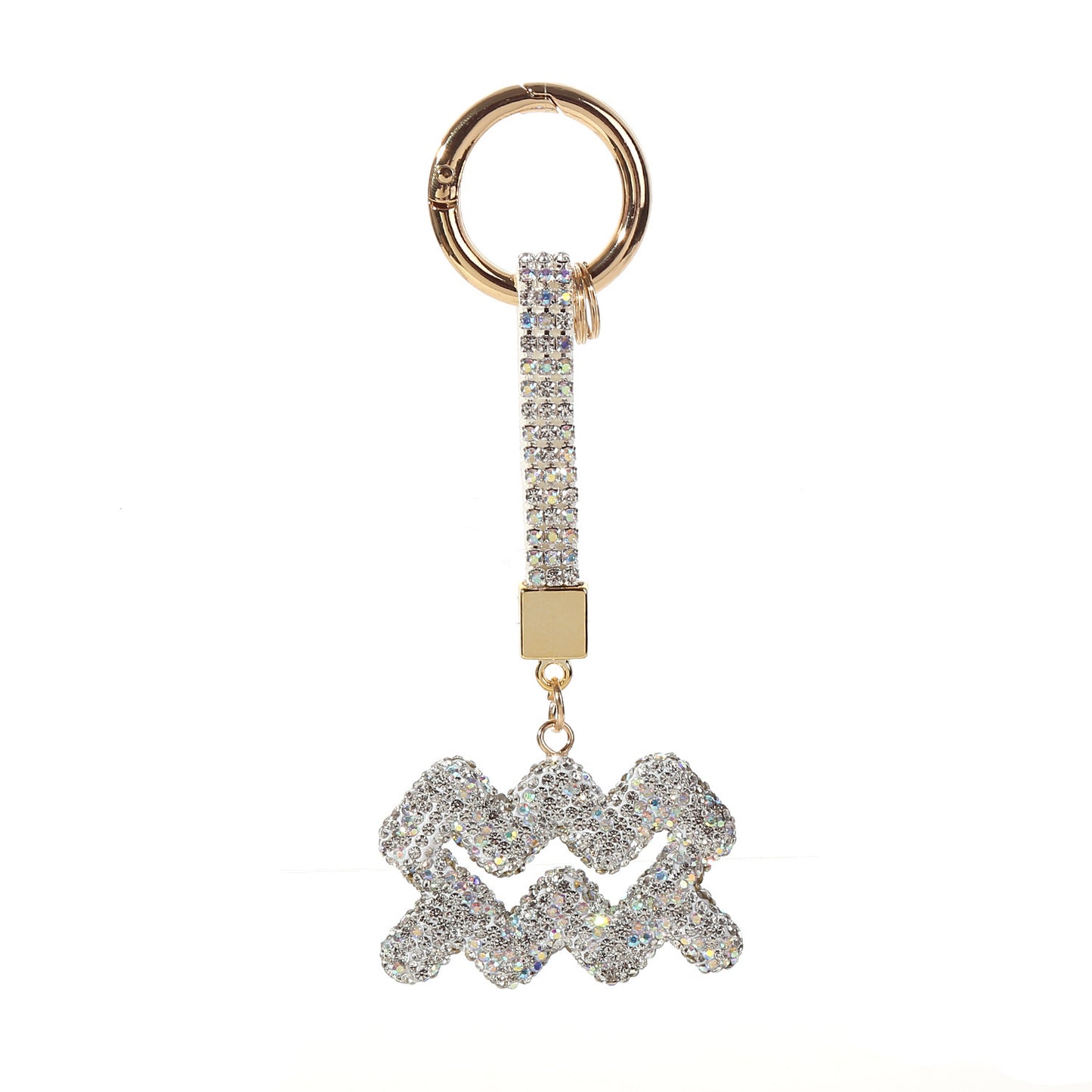 Full Diamond Constellation Keychain Women's Fashion Pendant