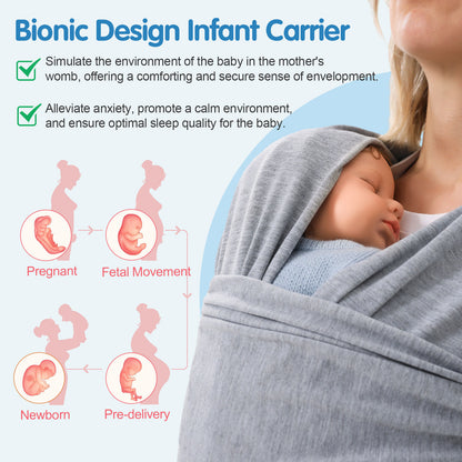 US Local Baby Carrier Front Wrap Scarf Baby Carrier Bag Multi-functional Baby Carrier Front And Back Dual