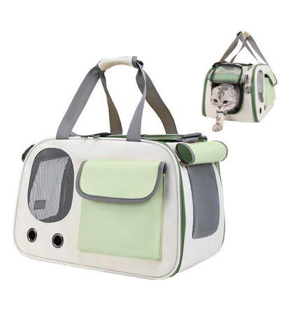 US Local Portable And Lightweight Pet Travel Large Capacity Breathable Shoulder Backpack Cat Bag