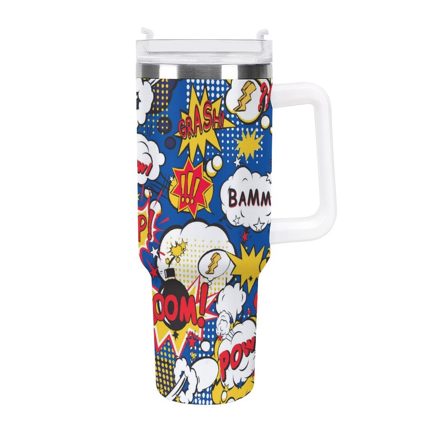 PHDT00500 POD US Local Tumbler 40oz Large Capacity Car Cup Graffiti