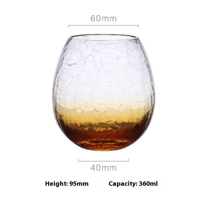 Modern Minimalist Good-looking Ice Crack Glass