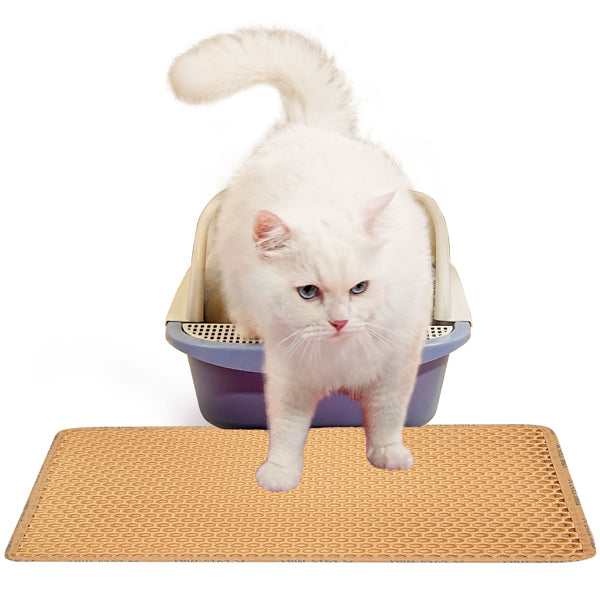 US Local Double Layer Rice Shaped Cat Litter Pad
