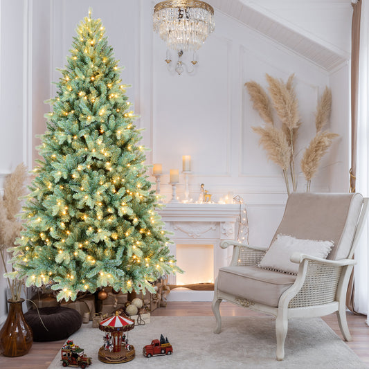 US Local PE, PVC Christmas Tree, Christmas Decorations, With Lights