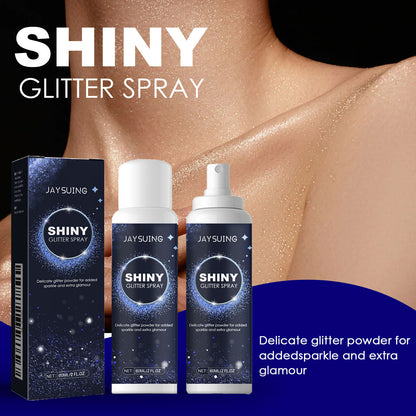 US Local Brightening Glitter Spray Collarbone Hair Halloween Party Nightclub Dress Film Highlighter Spray Powder