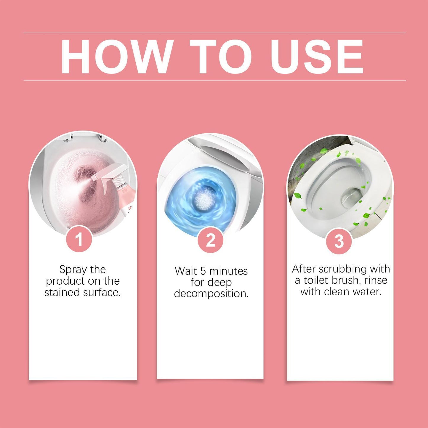 US Local Floral Scent Deodorant And Toilet Cleaner