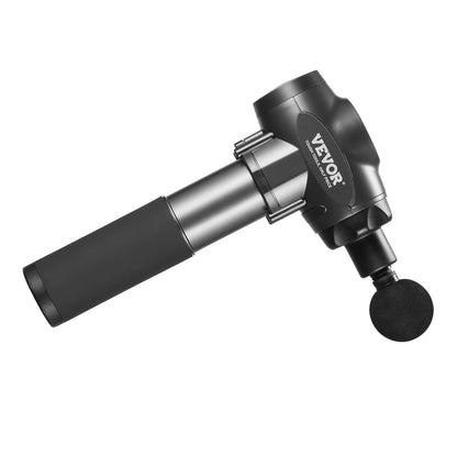 US Local VEVOR Massage Gun Deep Tissue With 9 Speed Levels & 6 Massage Heads, 24V 2500mAh Batteries, Percussion Muscle Massager For Athletes, Handheld Electric Massage Gun For Pain Relief, Muscle Relaxation