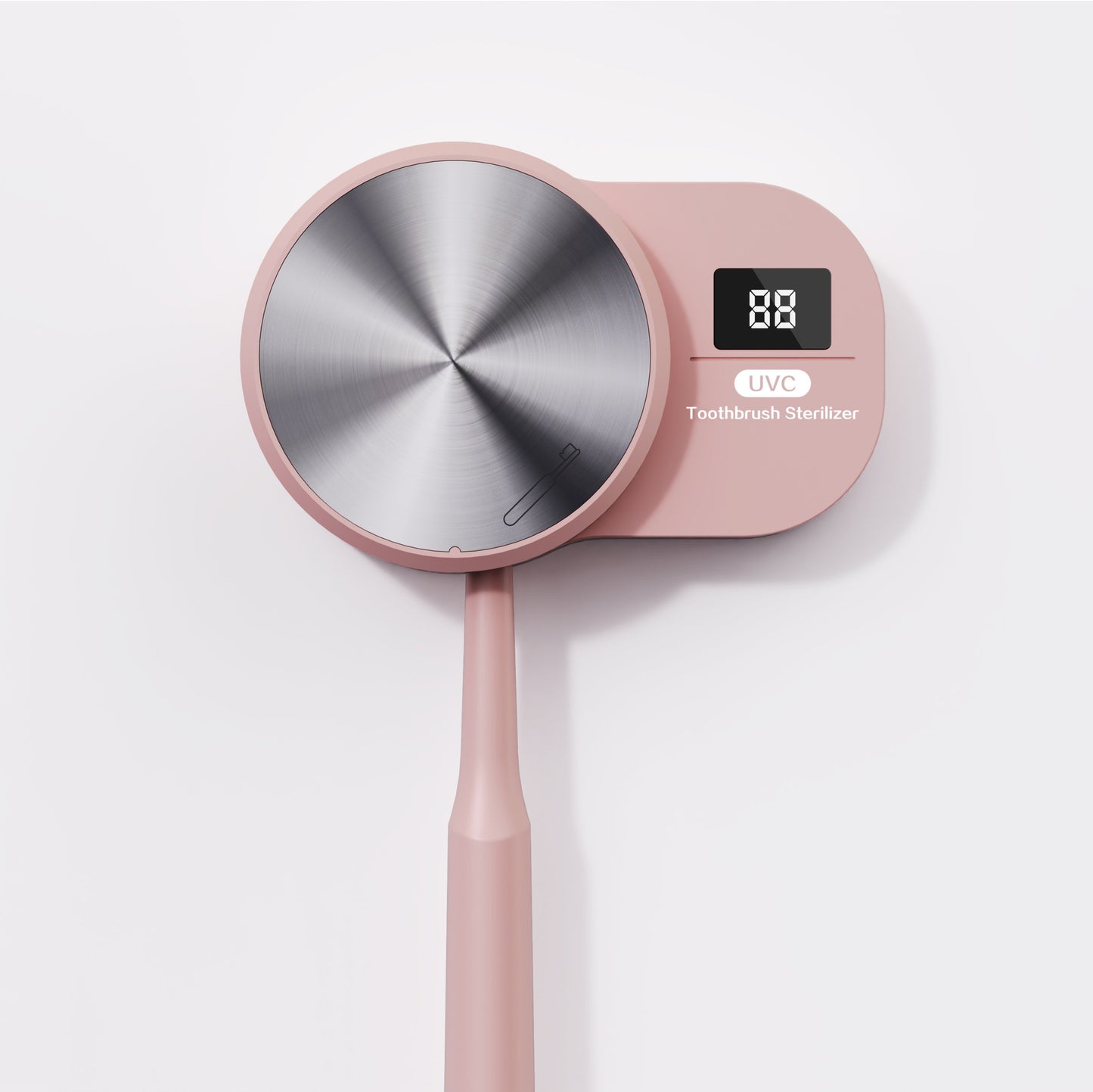 Single Toothbrush Sterilizer Intelligent Uv Uv Drying Sterilization Toothbrush Disinfection Box Toothbrush Holder In Bathroom