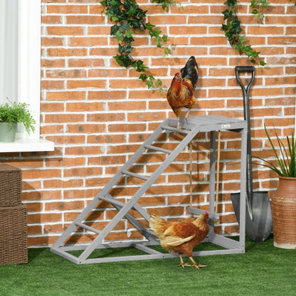 US Local Swing Set With Chicken Perch And Hen Ladder, Chicken Coop Toys