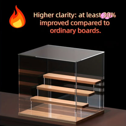 US Local The Ins-style Blind Box Storage Box Uses Food-grade Material, With Adjustable Partitions And Transparent Display Design