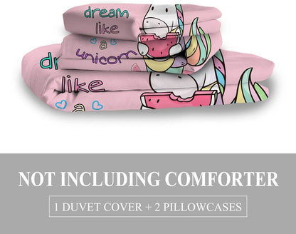 US Local 3 pieces Watermelon Duvet Cover Set For Comforter Bedding Queen Size