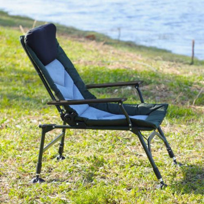 US Local Camping Lounge Chair With Removable Footrest
