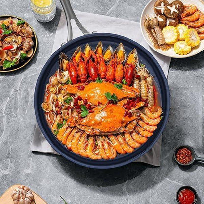 US Local Titanium Alloy Stainless Steel 10-inch PFAS-Free PFOA-Free Non-Stick Pan Dishwasher-Safe Oven-Safe Suitable For All Stovetop Cookware