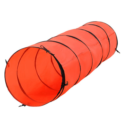 US Local VEVOR Dog Agility Training Equipment 5 PCS Set Upgrade W Hurdles Extended Tunnel