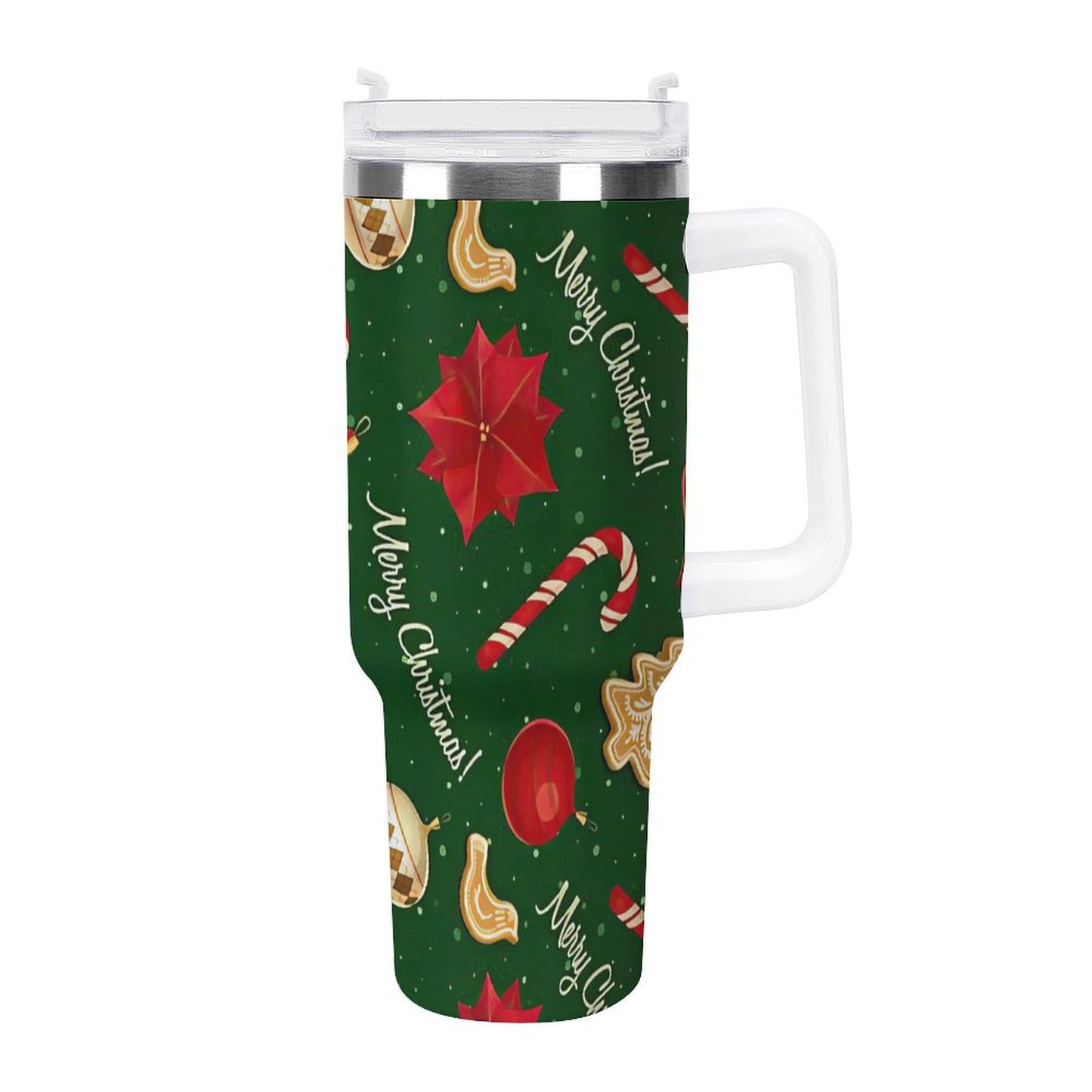 PHDT00175 POD US Local Tumbler 40 oz Large Capacity Car Cup Christmas