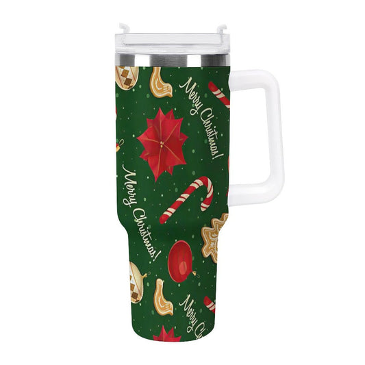PHDT00175 POD US Local Tumbler 40 oz Large Capacity Car Cup Christmas