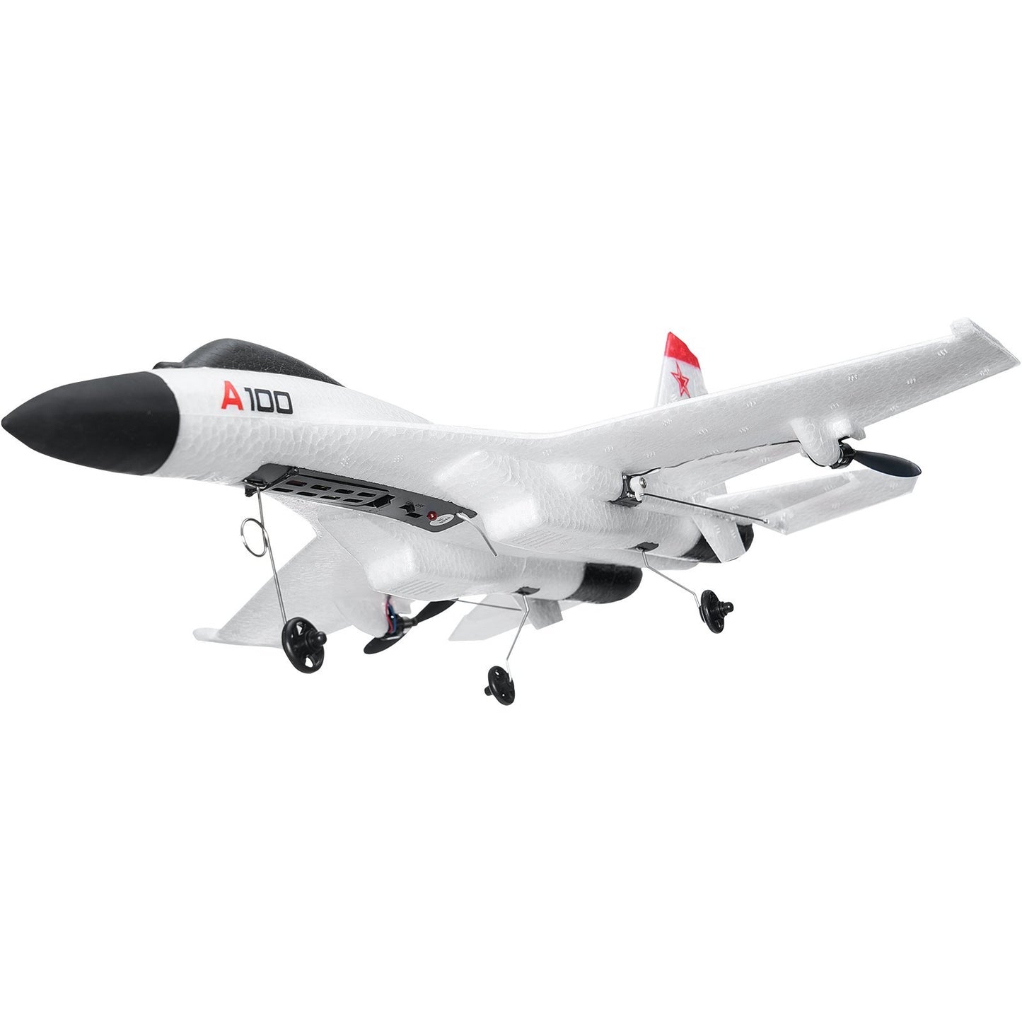 US Local VEVOR RC Airplane Fighter EPP Foam RC Plane Toy 2.4GHz Remote Control 3D 6G Mode