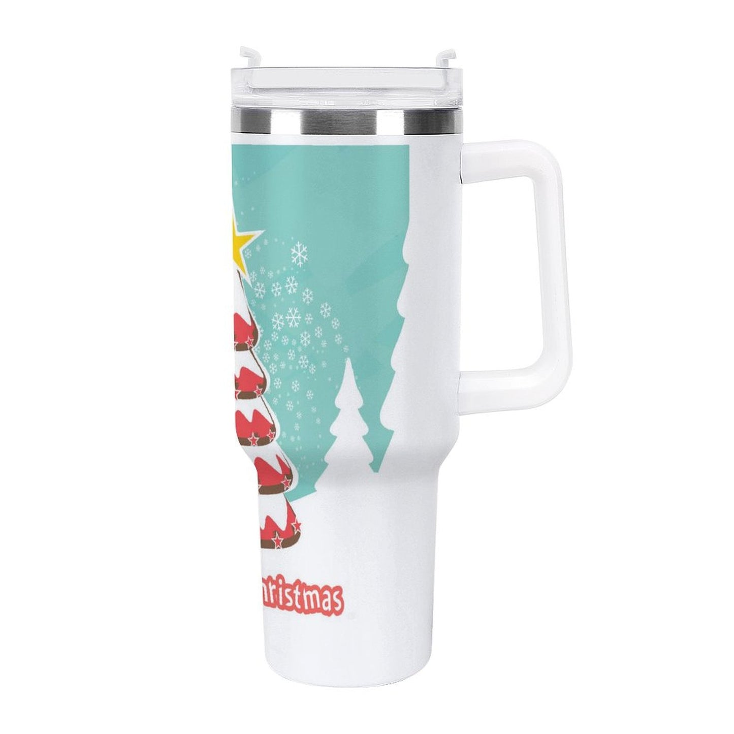 PHDT00343 POD US Local Tumbler 40 oz Large Capacity Car Cup Christmas, Snowman