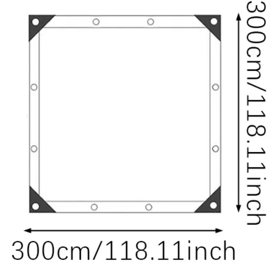 US Local Beige Rectangle Square Sun Shade UV Blocking Breathable Vinyl Mesh Fabric For Outdoor Greenhouse Covers Plants Heavy Duty Commercial And Residential
