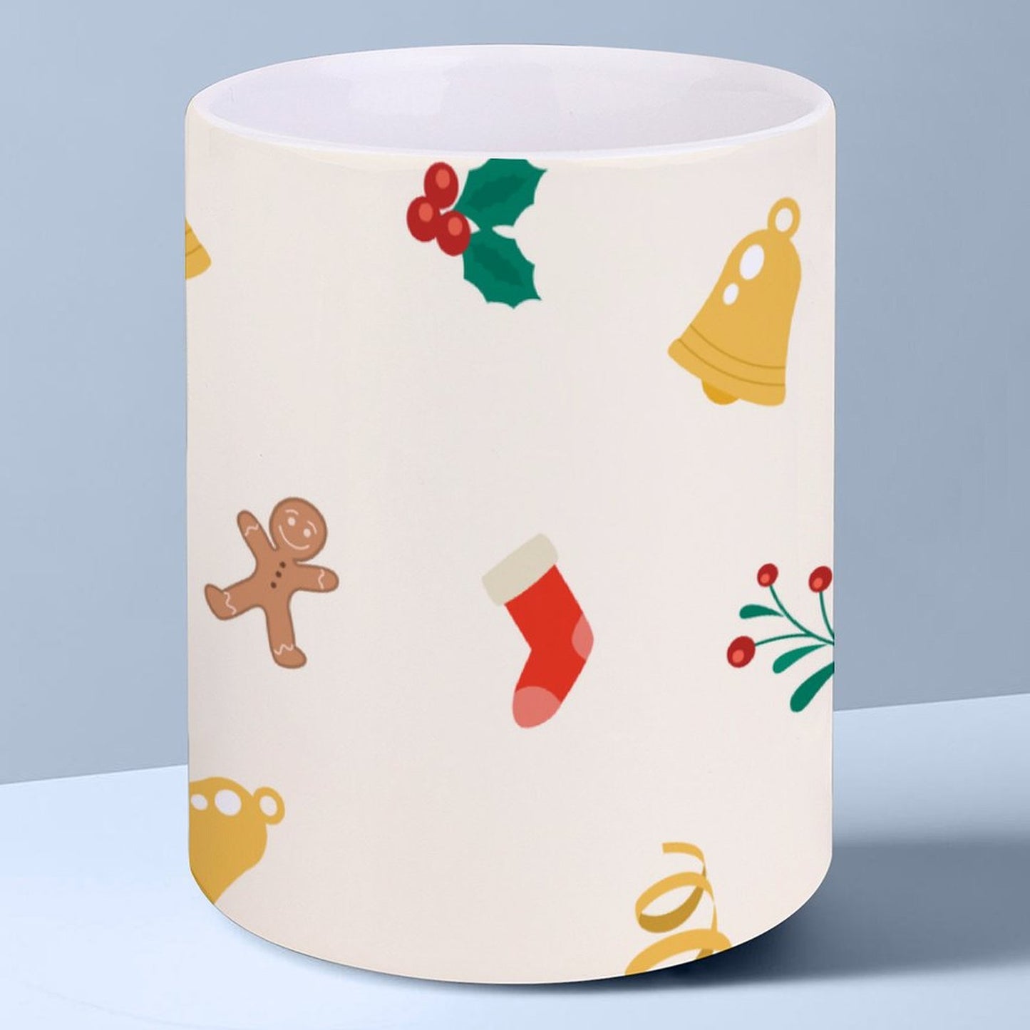 POD US Local White mug with full print, Christmas 0016