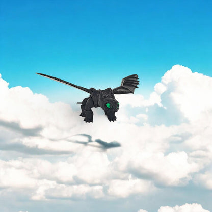 US Local Toothless Dragon Cute Cool Design High Texture Exquisite Details Charming Appearance Dinosaur Fans Collectible Home Decorations