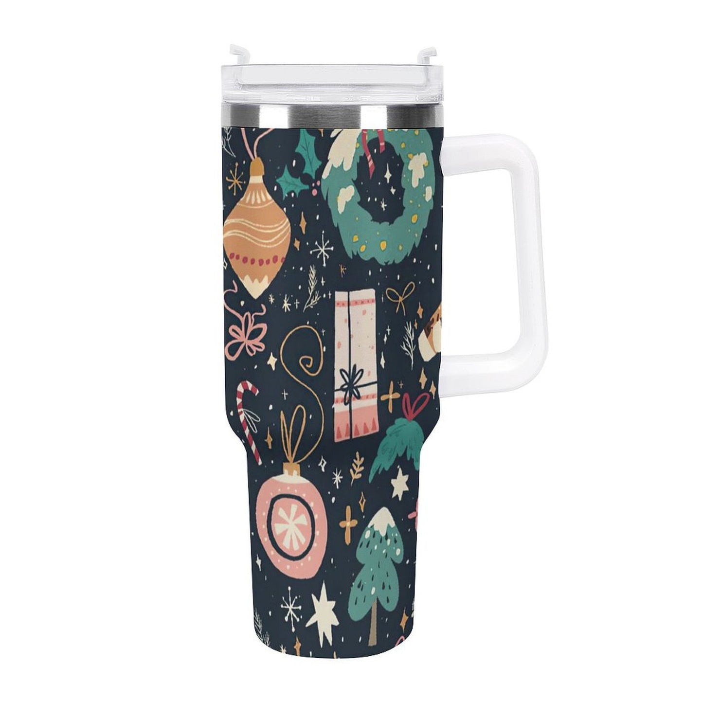 POD US Local Tumbler 40 oz Large Capacity Car Cup Christmas