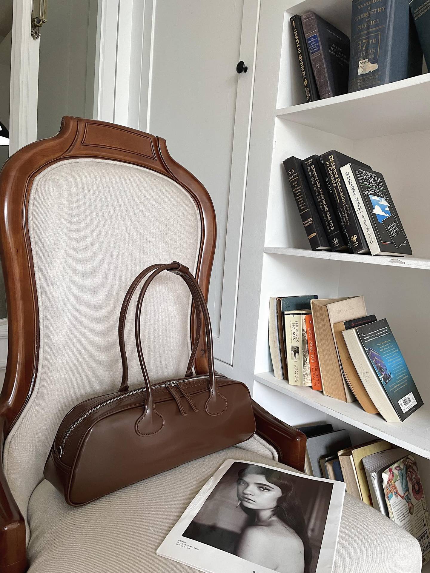 Retro Baguette High-quality Portable One-shoulder Underarm Genuine Leather Bag