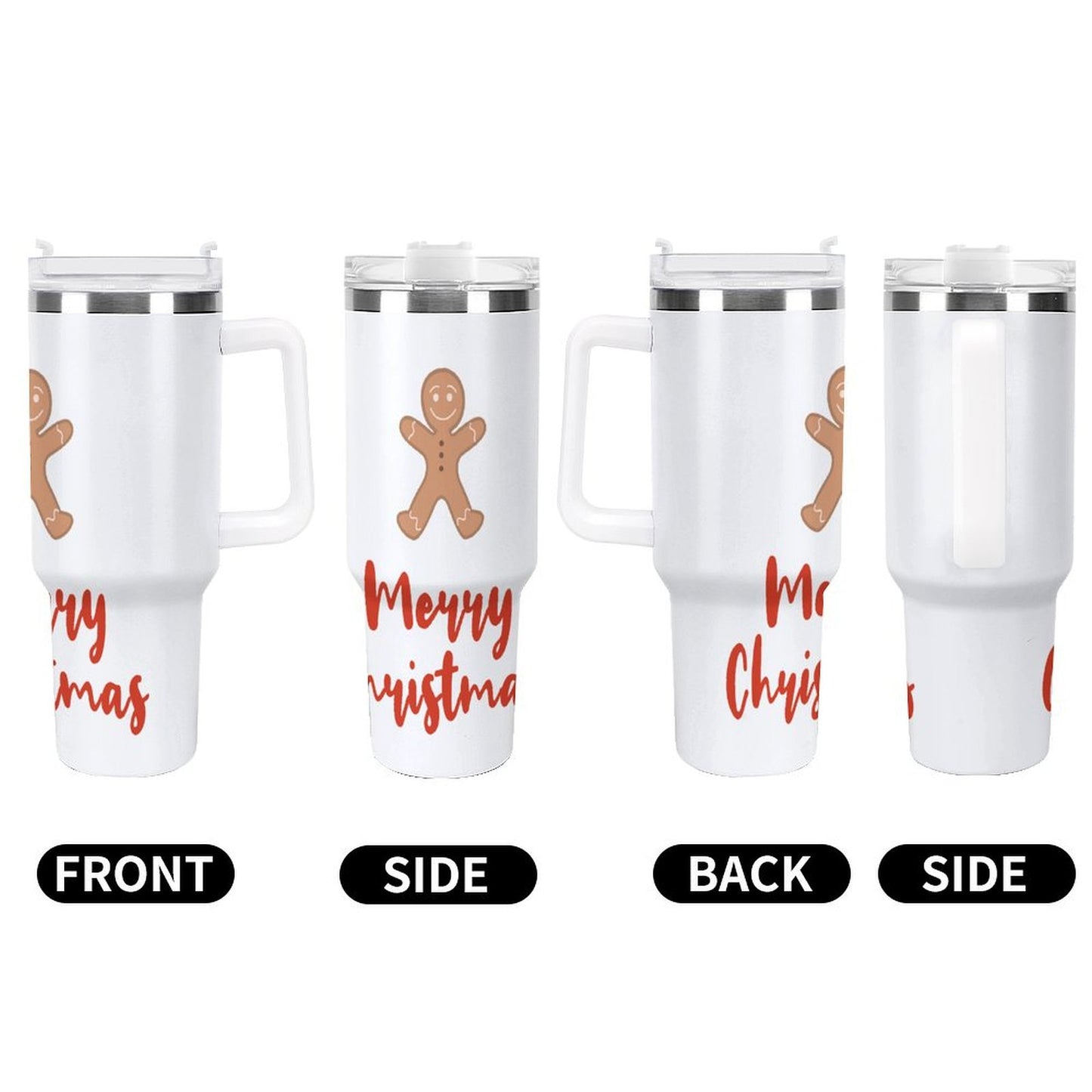 PHDT00006 POD US Local Tumbler 40 oz Large Capacity Car Cup Christmas