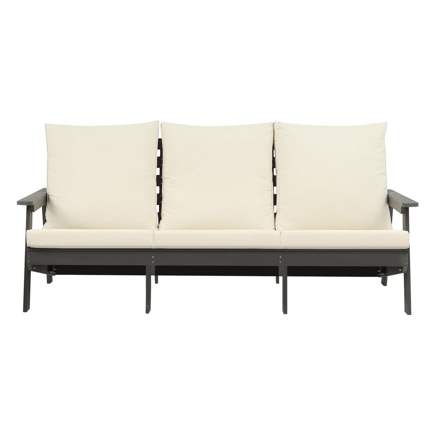 HIPS 3 Seater Sofa With Cushion For Outdoor, Garden, Porch, Poolside, Terrace