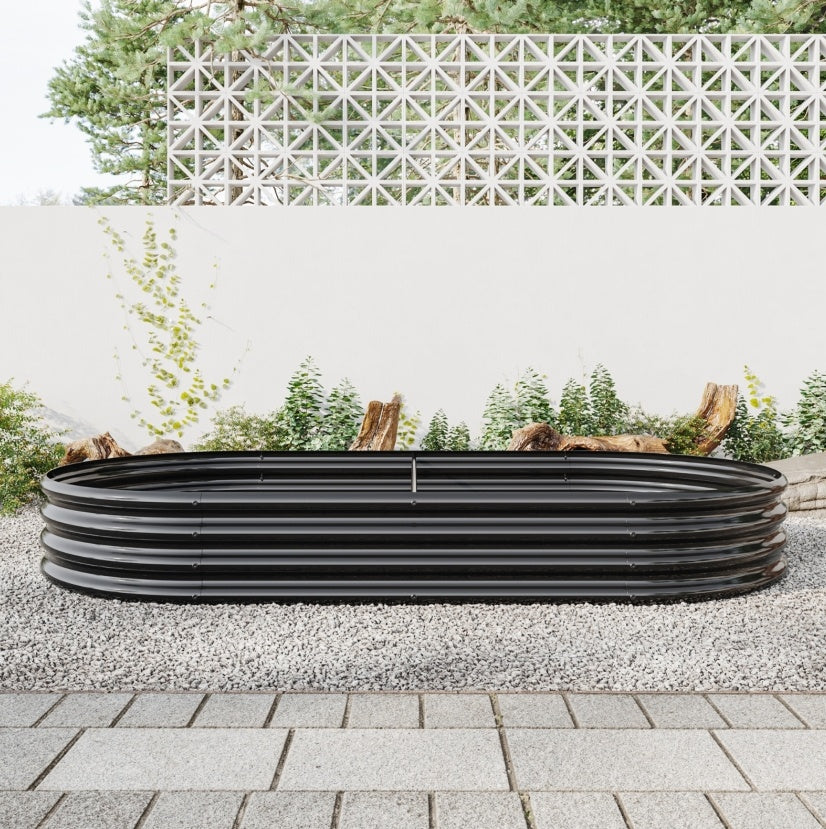US Local Oval Metal Elevated Garden Bed