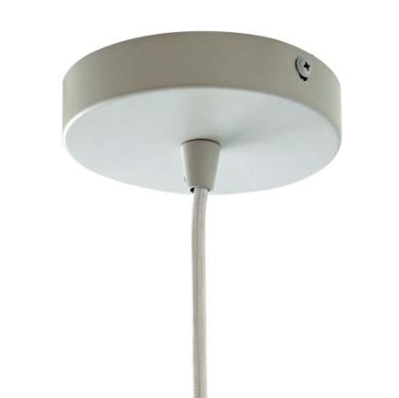 US Local Dorset Pendant Lamp - White And Natural Terracotta