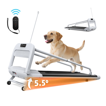 US Local 2025 New Quiet Smart Pet Treadmill, Adjustable Speed, Perfect For Small Medium Dogs