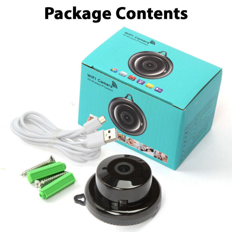 US Local CCTV Camera WiFi 1080P Wireless IR Indoor Outdoor Security Night Vision Home CAM