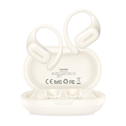 US Local Best Quality Bone Conduction Headphones Mini TWS True Wireless Earphones Similar With Pro Air Earhook Sport Earphone