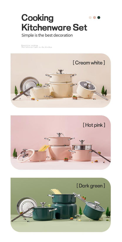 US Local Stainless Steel Pot 4-piece Set