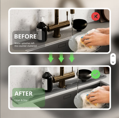 US Local Diatomaceous Earth Sink Tray Stone Home Sink Caddy Kitchen Instant Dry Sink Organizer